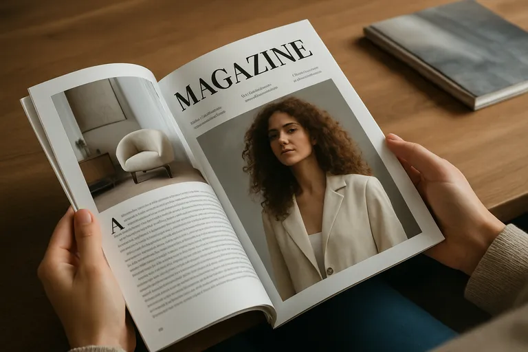 Waarom kiezen voor een professioneel ontworpen magazine?